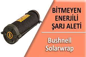 Bitmeyen Enerjili Sarj Aleti Bushnell Solarwrap